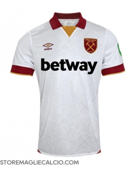 West Ham United Maglia Gara Terza Repliche 2024-25 Maniche Corte